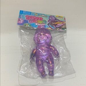 Sugar Swaps Onesie Fetus Baby Squishy - PURPLE GLITTER